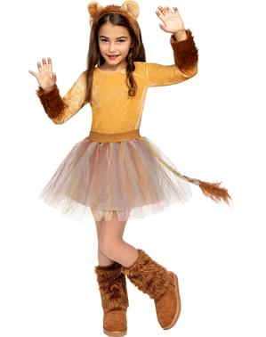 Costum de leoaică pentru fete