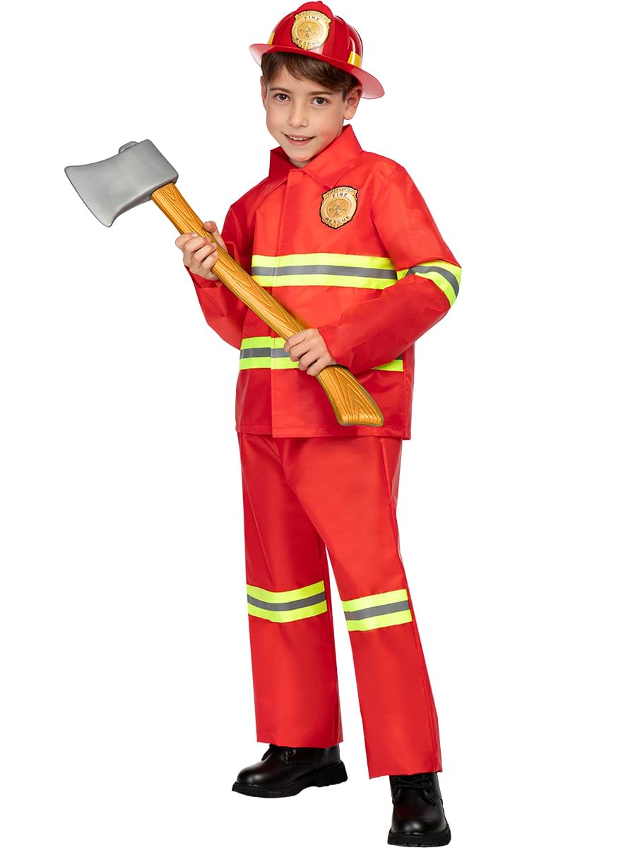 Fato bombeiro para meninos