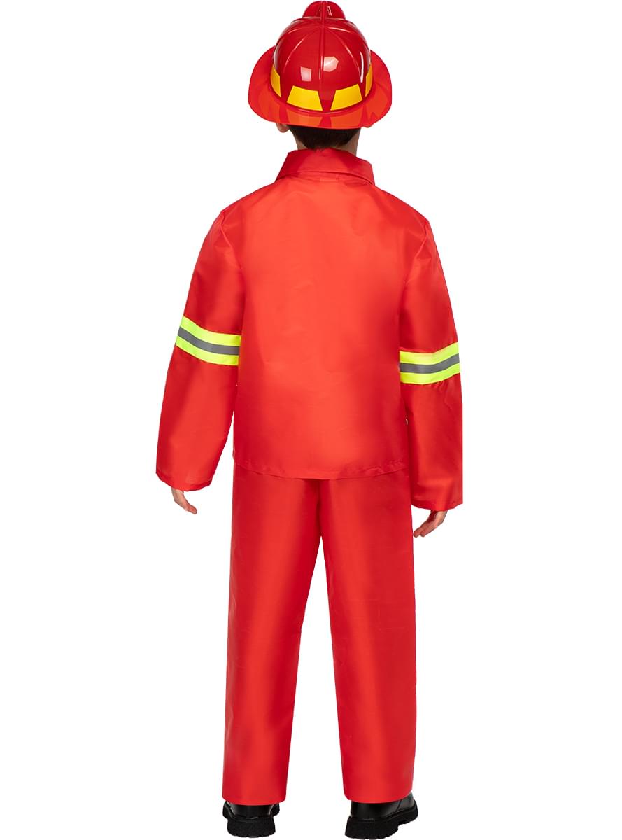 Disfraz de bombero para niños
