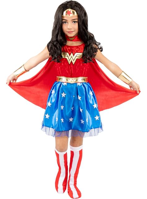 Costume Wonder Woman per bambina. I più divertenti