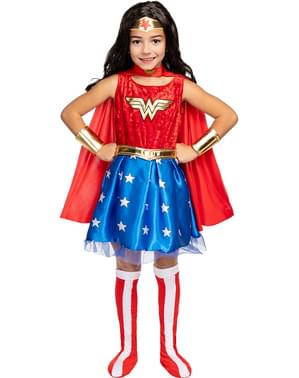 Costum Wonder Woman pentru fete
