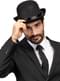Svart Bowlerhatt