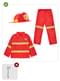 Disfraz de bombero para adulto