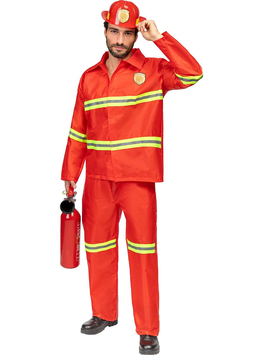 Costume da pompiere per adulto