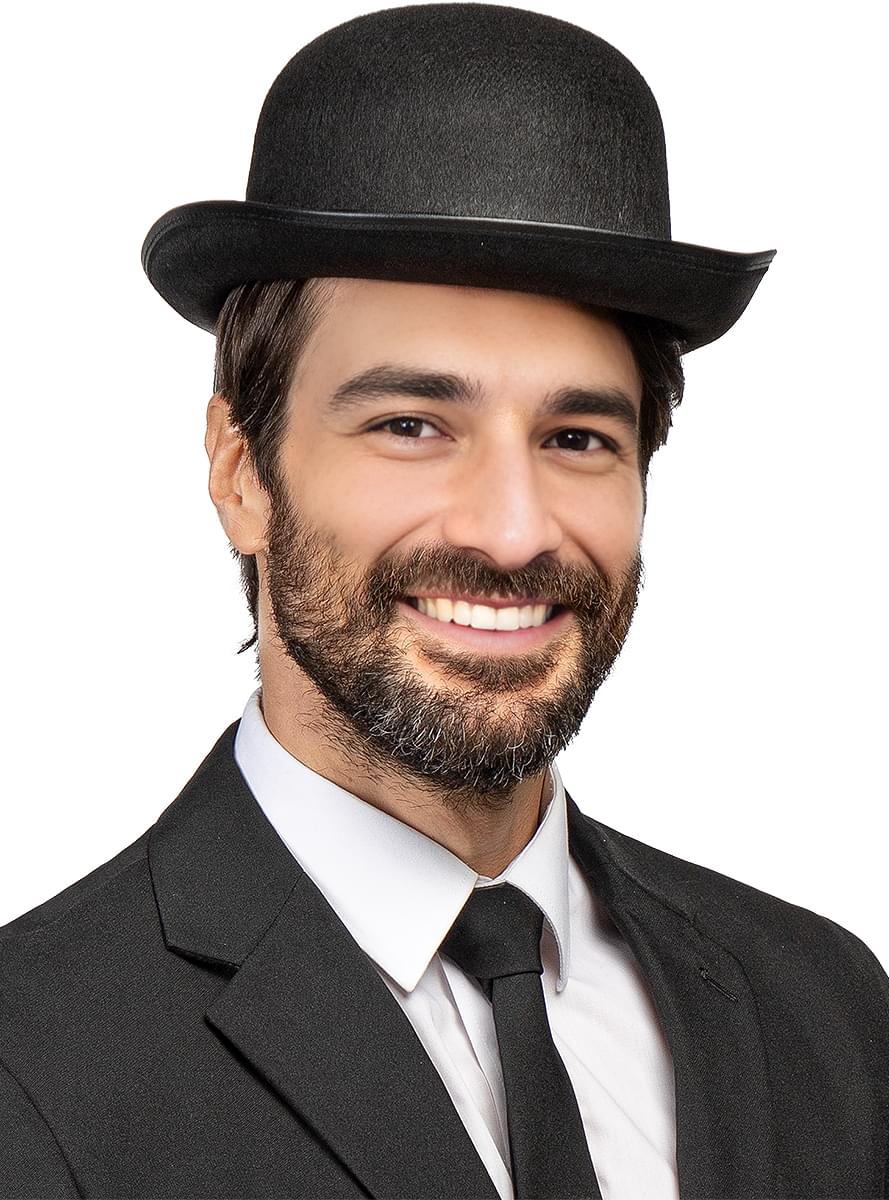 Chapeau melon noir