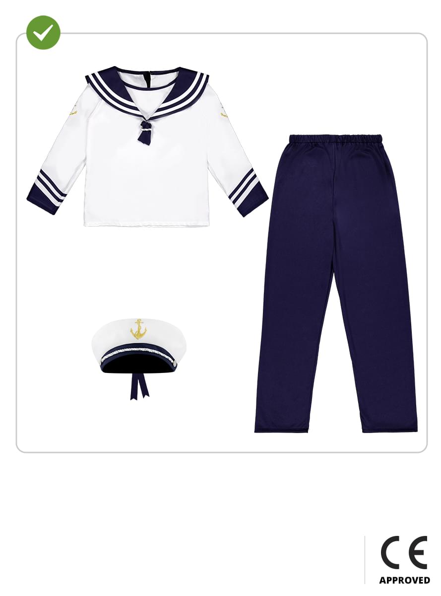 Disfraz de marinero para niño