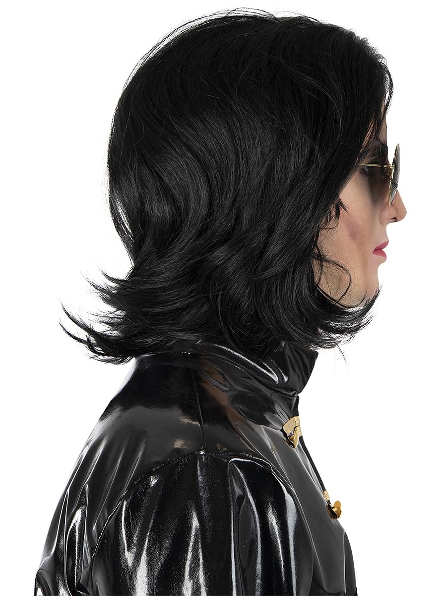 Michael Jackson Perücke und Brille