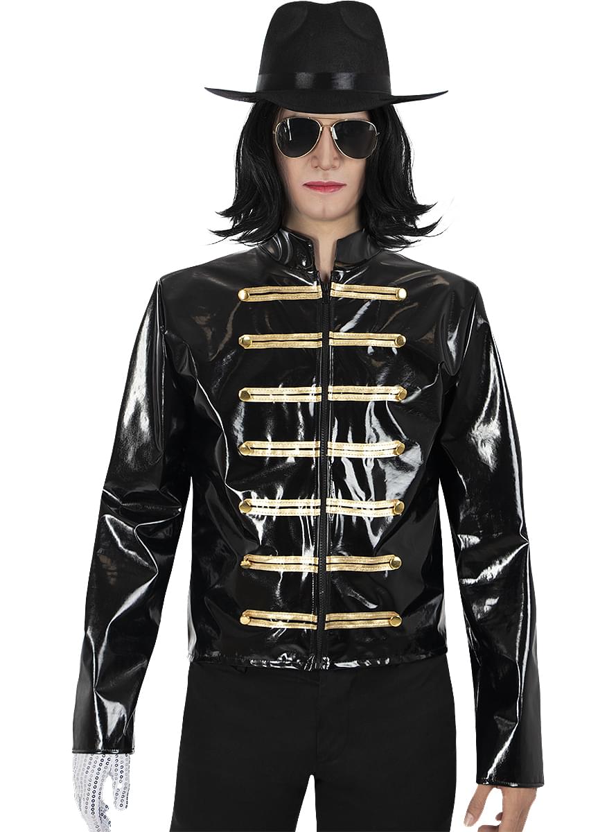 Simára fésült paróka és Michael Jackson szemüvegek