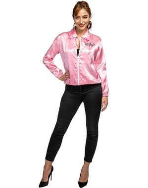 Ružová dámska bunda v nadmernej veľkosti - Pomáda