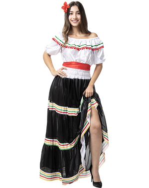 Strój Meksykański Plus Size dla kobiet