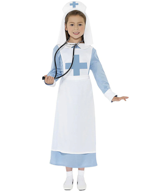 Costume da infermiera di guerra per bambina