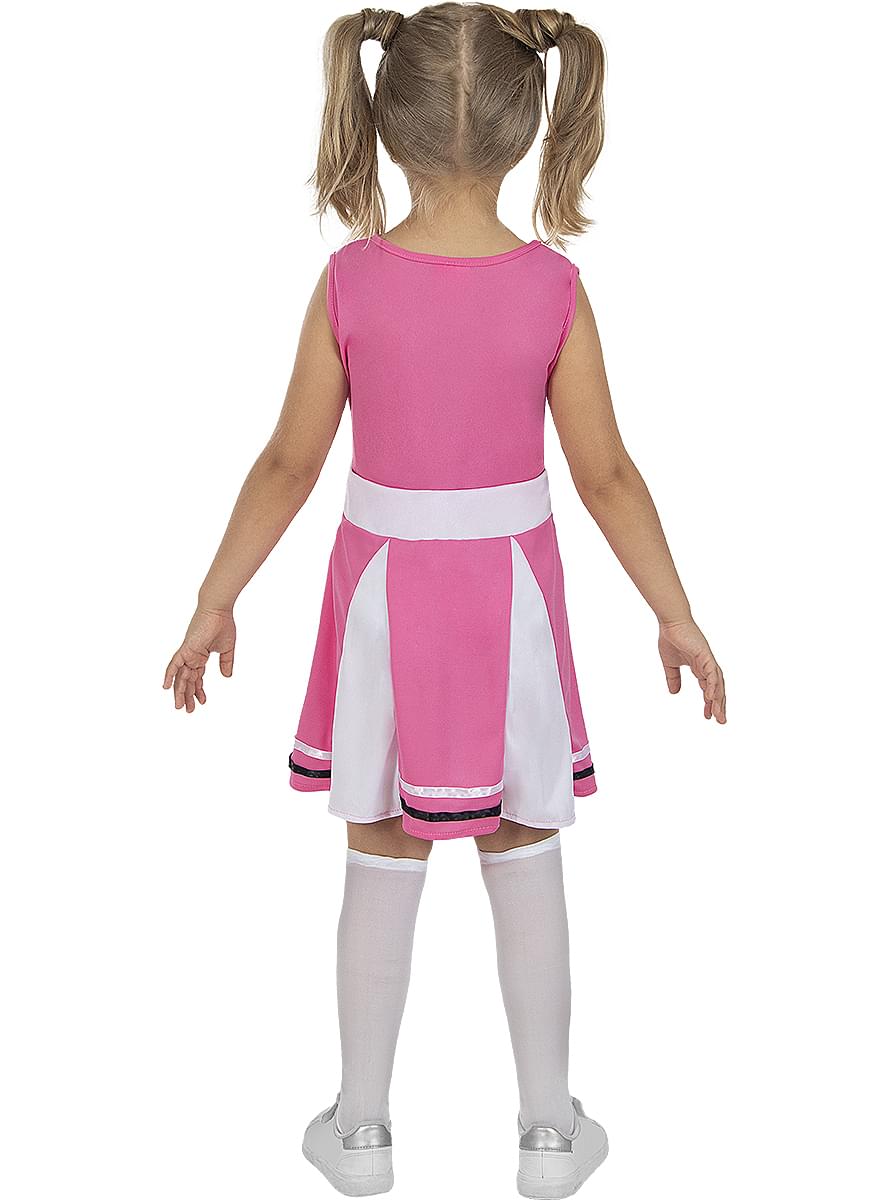 Costum de majoretă roz pentru fete