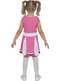 Cheerleader Kostüm rosa für Mädchen