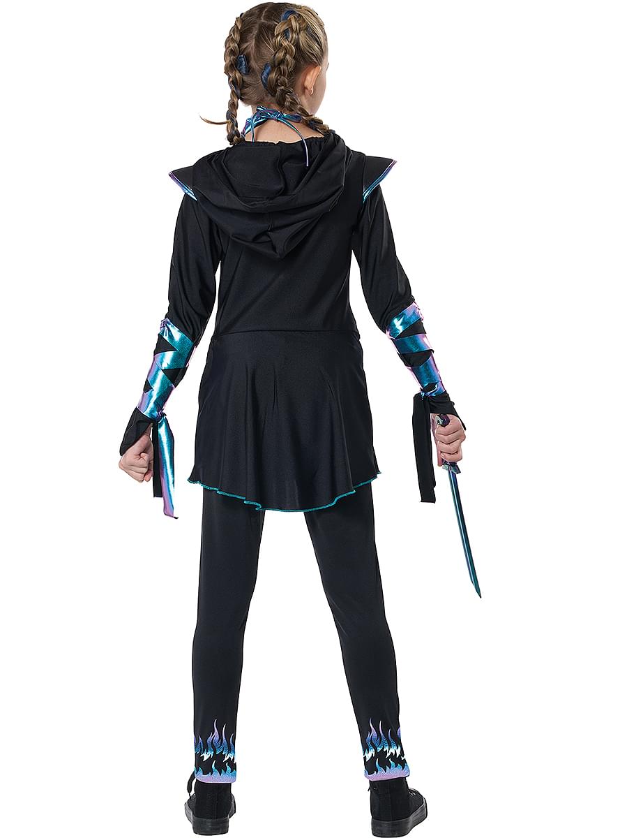 Ninja Nightfire búningur fyrir stelpur