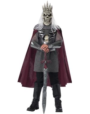 Mittelalter Skelett Kostüm für Jungen