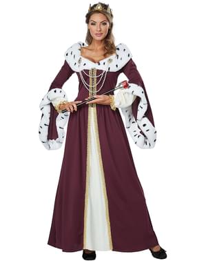 Costume da regina delle favole per donna