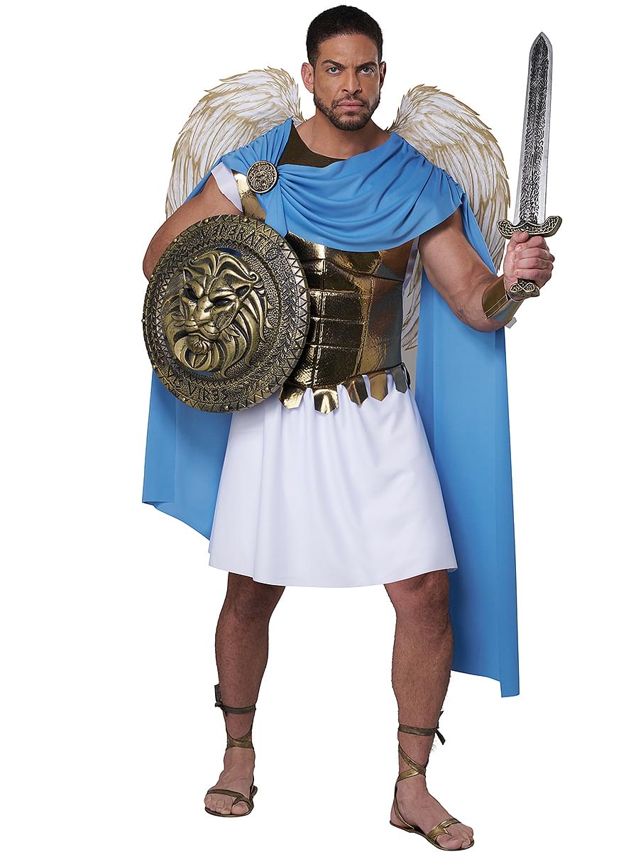 Fato de anjo guerreiro para homem