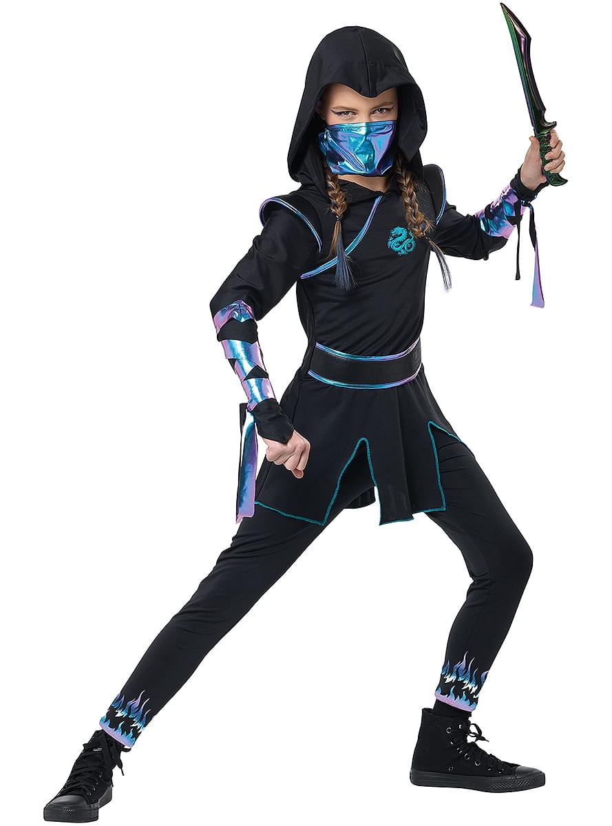 Nightfire Ninja costume for girl
