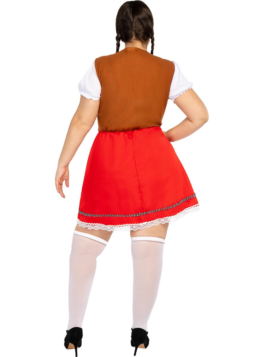 Tiroli Jelmez Nőknek Plus Size