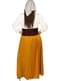 Classic Medieval Peasant Costume for Women Plus Size