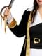 Fato de pirata deluxe para mulher  tamanho grande - Coleção colonial
