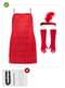 Déguisement charleston années 20 rouge grande taille