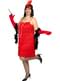 1920s Rood Flapper kostuum grote maat