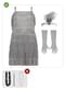 1920s Silver Flapper Costume Plus Size