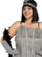 Srebrny Strój Charleston (Flapper) Lata 20. plus size