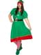 Costum de Elf de Crăciun pentru Femei mărimi mari