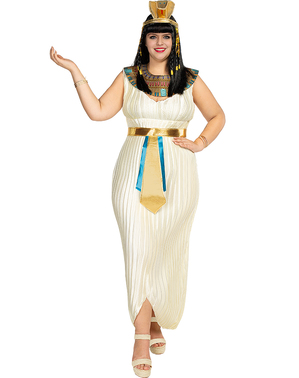 Kleopatra stilski kostum za ženske večje velikosti