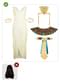 Disfraz de Cleopatra elegante para mujer talla grande
