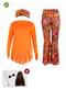Happy Hippie Costume for Women Plus Size