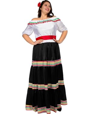 Disfraz de Mexicana para mujer talla grande