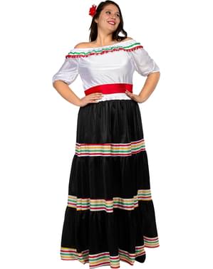Mexicaans Kostuum voor Vrouwen Plus Size