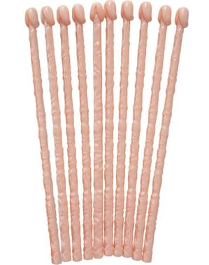 10 Penis Rührstäbe