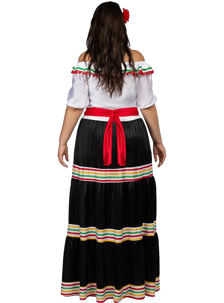 Disfraz de Mexicana para mujer talla grande