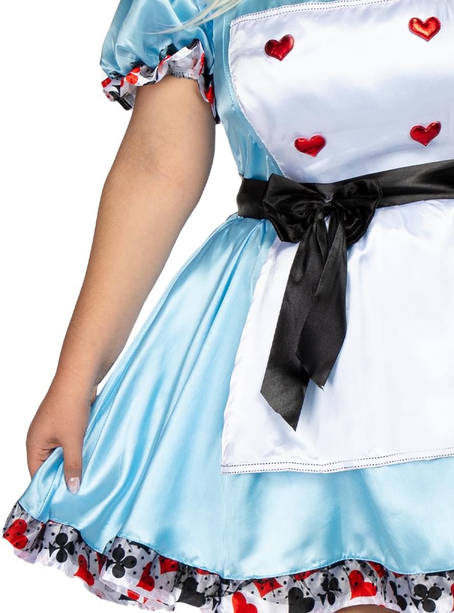 Costum Alice Deluxe pentru femei mărime mare