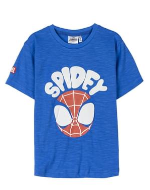 Spiderman t-skjorte for barn - Spidey og hans superteam