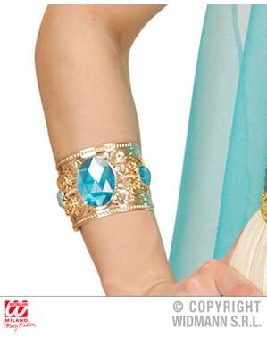 Pulseira egípcia dourada para mulher