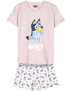 Pijama de Bluey corto para niña