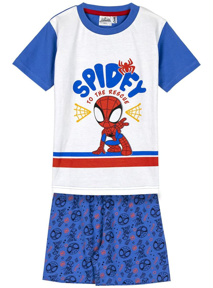 Pijama de Homem-Aranha para menino - Spidey e a sua super equipa