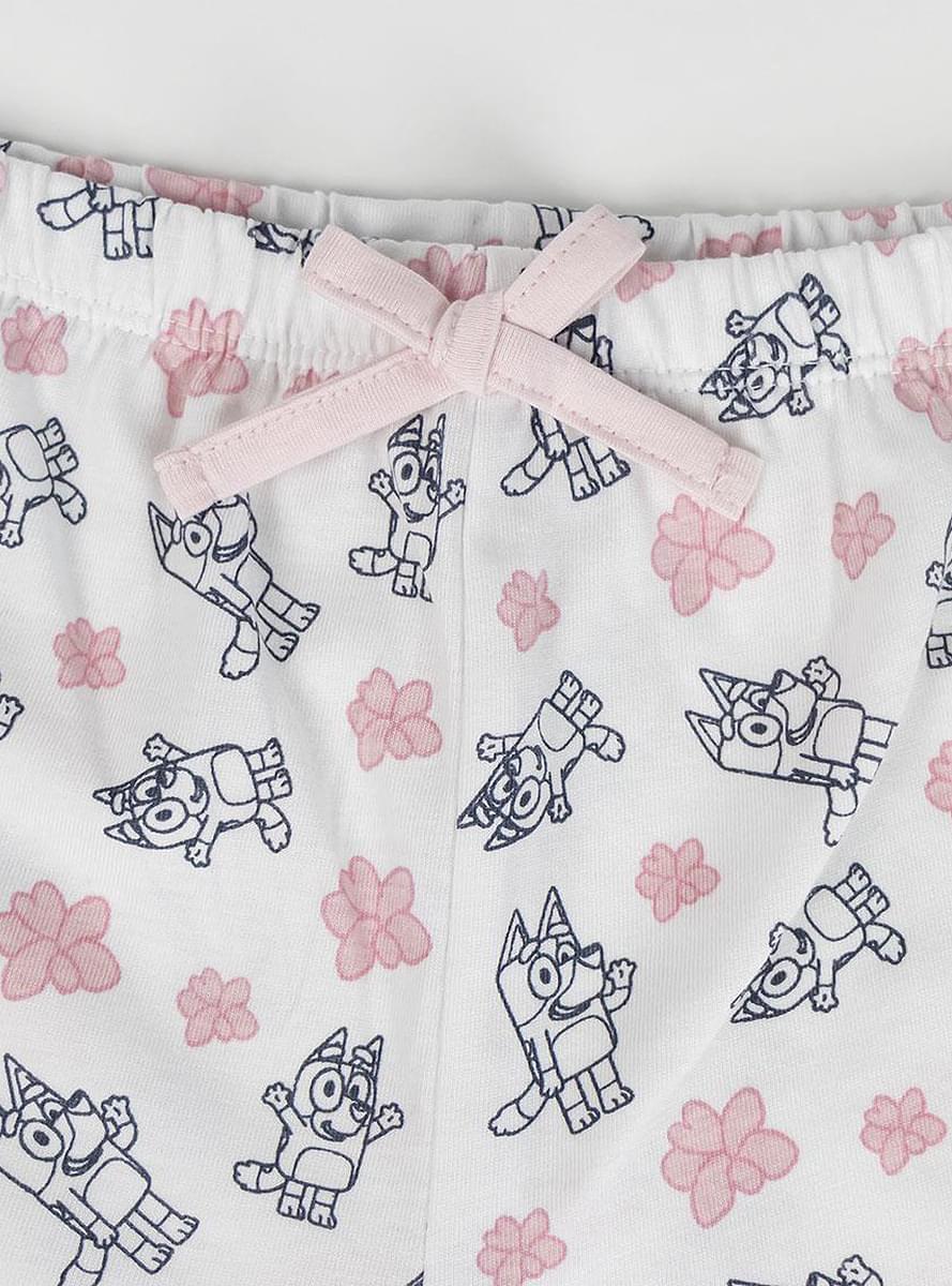 Pijama de Bluey corto para niña