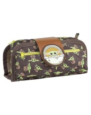 Baby Yoda The Mandalorian Pencil Case with Compartments - Star Wars