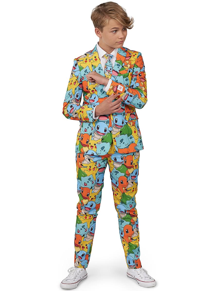 חליפת בנים נוער של פוקימון - OppoSuits
