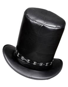 Chapéu de músico roqueiro para adulto