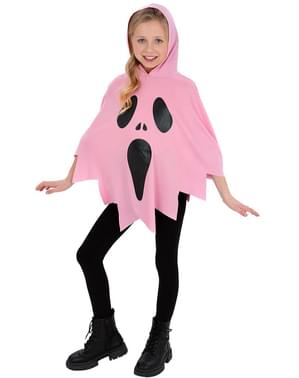 Geister Poncho für Kinder