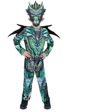Costum de dragon rău pentru copii