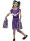 Purple Zombie Cheerleader Costume for girls