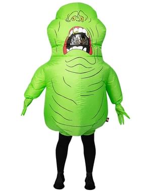 Oppustelig Slimer kostume til voksne - Ghostbusters